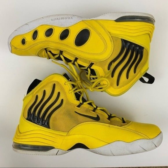 Nike Sonic Flight Fun Police Sneakers Yellow Men's 11.5 - Picture 4 of 8